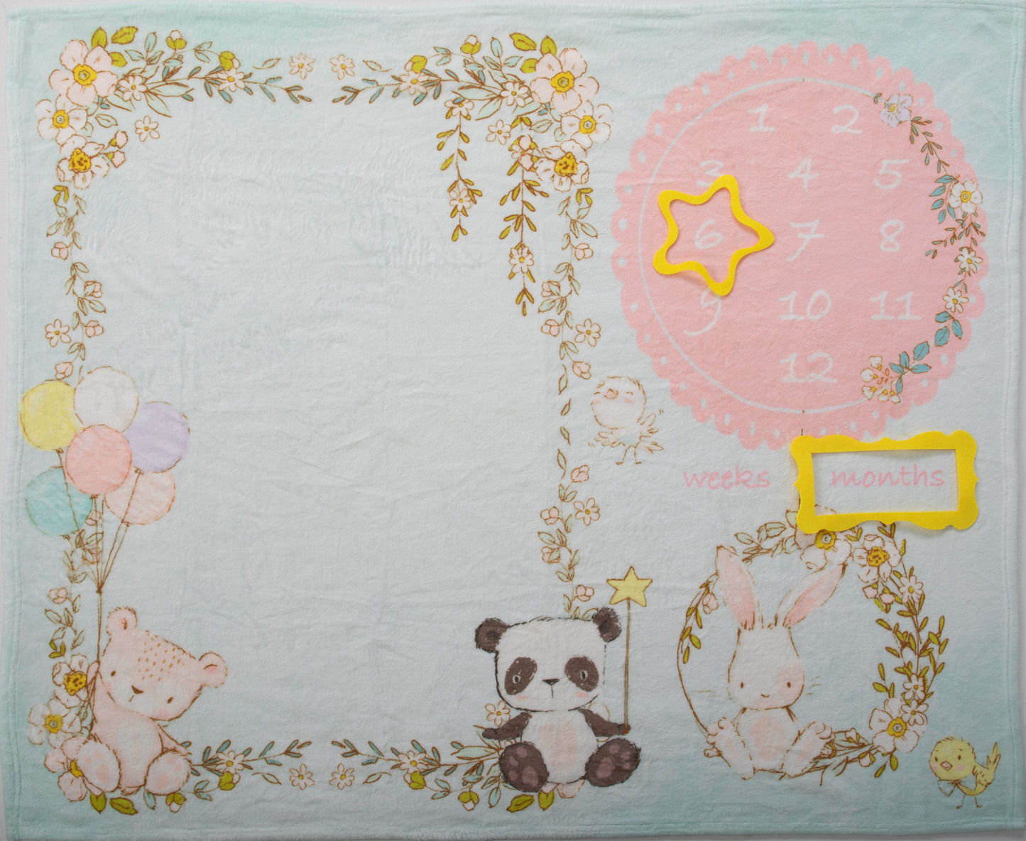 Bunny and Friends Floral Garden Replacement Markers