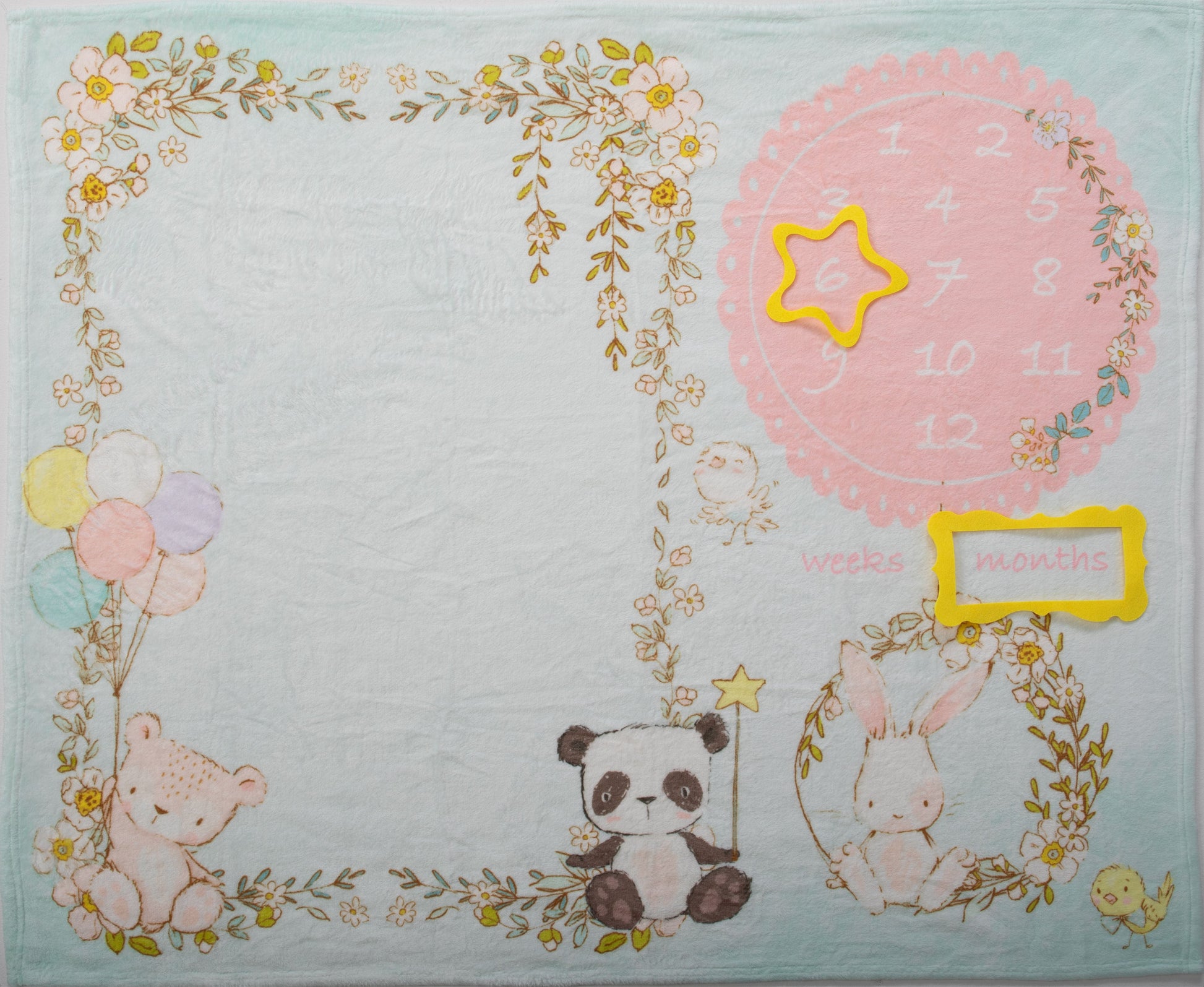 Bunny and Friends Floral Garden Replacement Markers