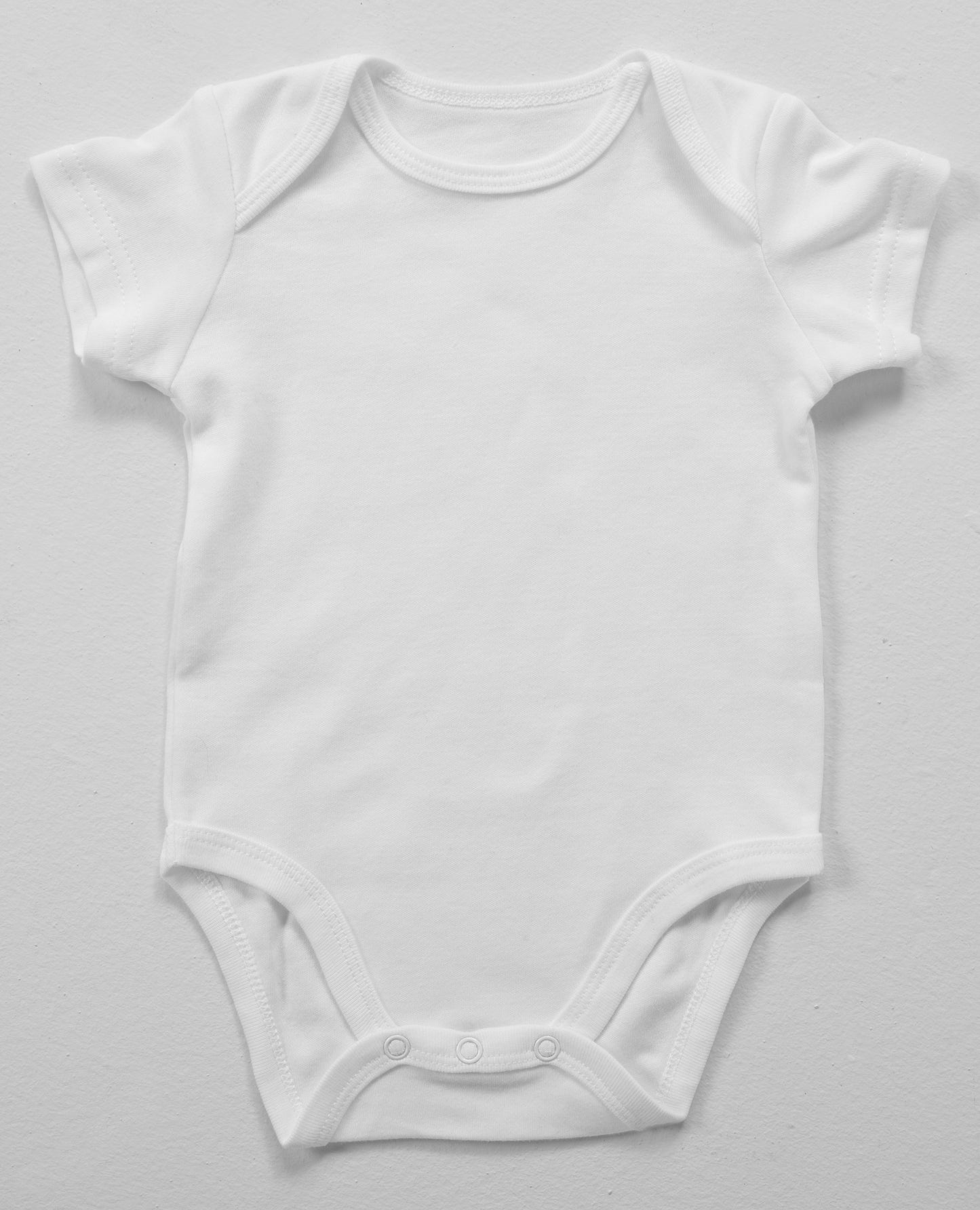 Heavenly Dreams Angel White Short Sleeve Personalized Onesie