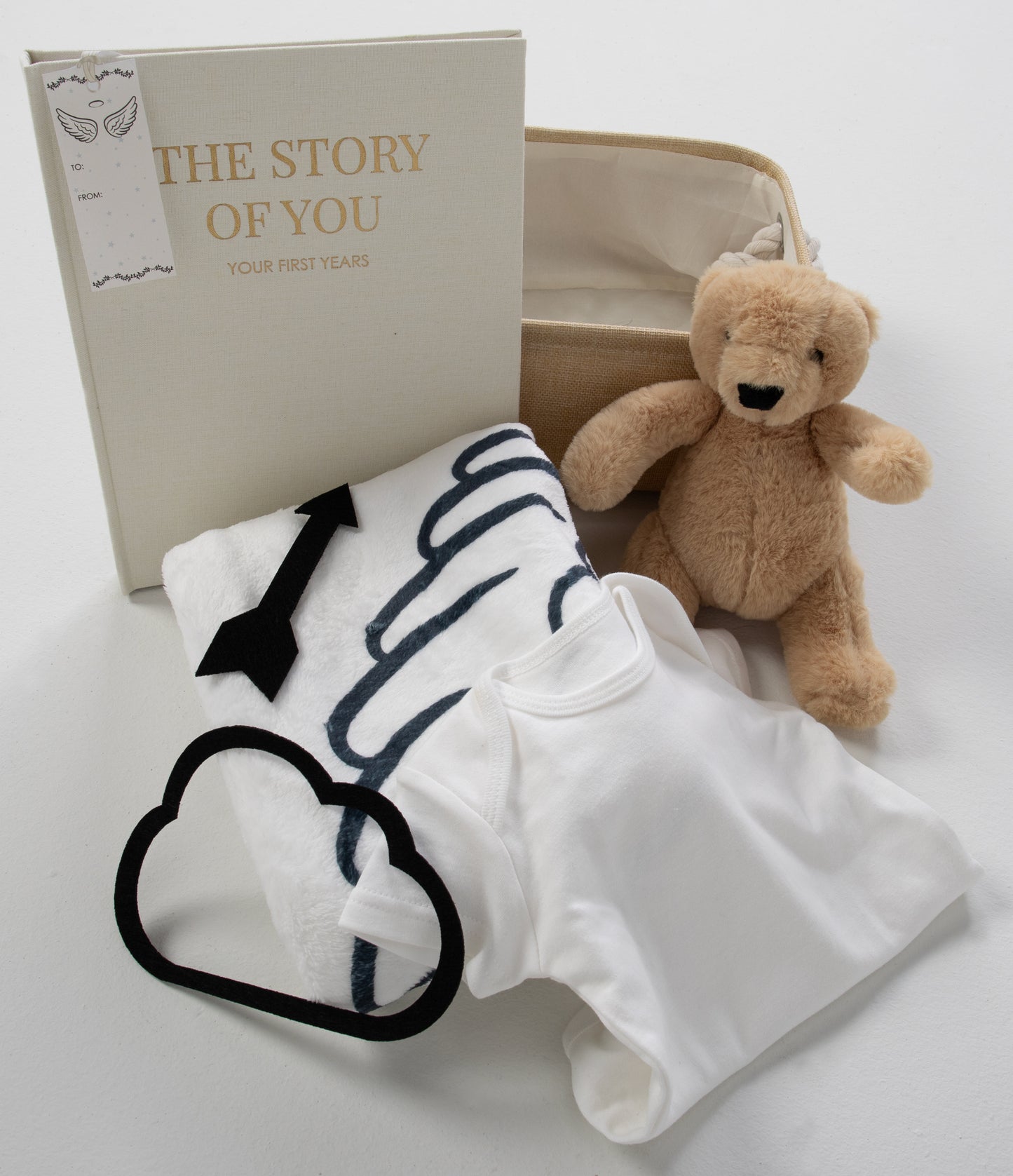 Heavenly Dreams Angel Deluxe Milestone Gift Basket