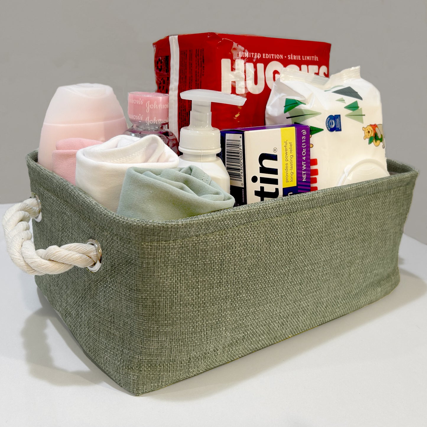 Green Storage Basket